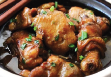 Braised Chicken — Chinese dish at Pokhara Chinese Restaurant